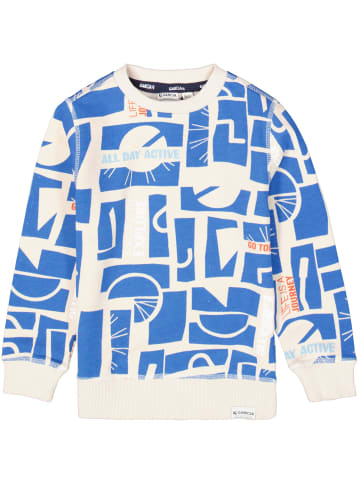Garcia Sweater grafisches Muster in moonbeam