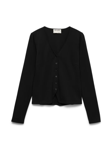 Vero Moda Strickjacke in Black