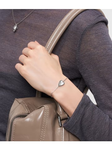 LIEBESKIND BERLIN Armband - Glass Heart in silber