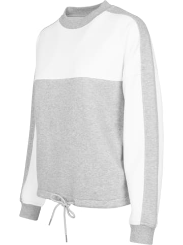 Urban Classics Urban Classics Rundhalsausschnitt in grey/white