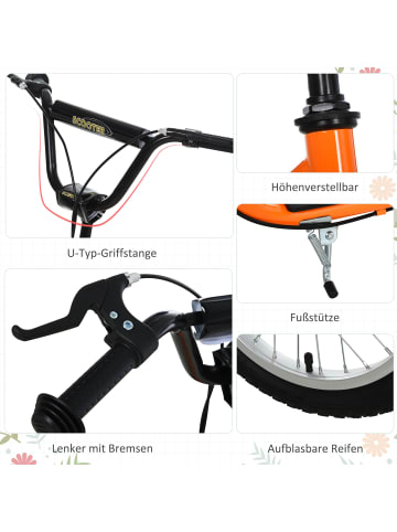 HOMCOM Kinderscooter 135L x 58B x 88-94H cm