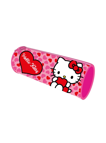 Hello Kitty Federmäppchen 23cm – Heart Design Etui Sanrio