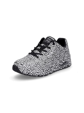 Skechers Sneaker UNO Infinite Drip in Schwarz Weiß
