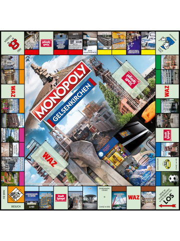 Winning Moves Monopoly Gelsenkirchen Stadt City Edition in bunt