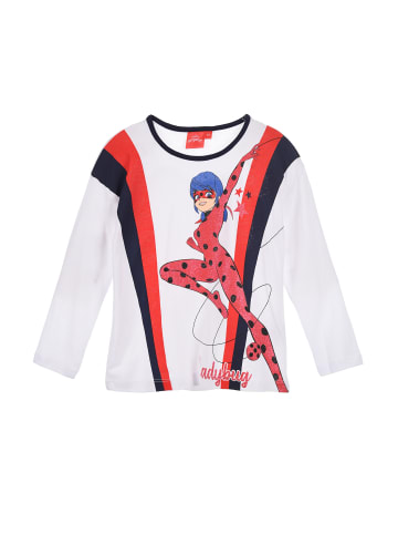 Miraculous Langarmshirt Longsleeve in Weiß