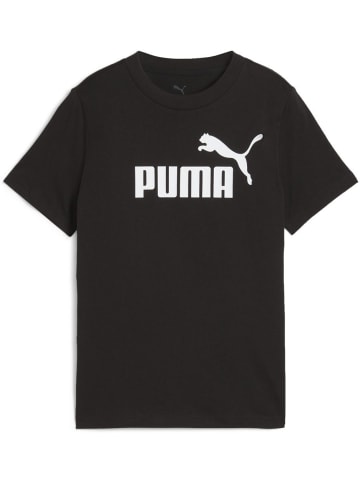 Puma T-Shirt "ESS No.1 Logo Tee G" in Schwarz