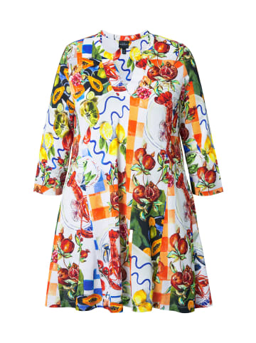 Ulla Popken Tunika in kobaltblau