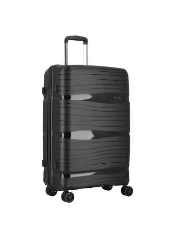 D&N Travel Line 4300 4 Rollen Trolley L 78 cm in schwarz