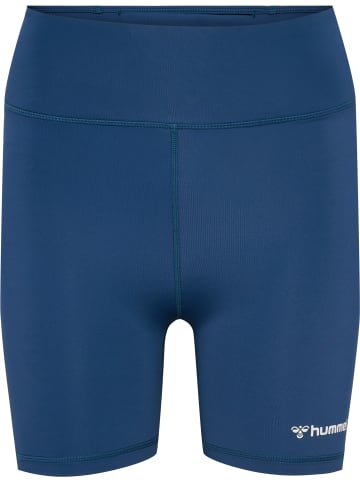 Hummel Hummel Tight Kurze Hose Hmlmt Yoga Damen Atmungsaktiv Feuchtigkeitsabsorbierenden in INSIGNIA BLUE