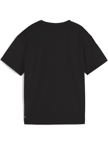 Puma T-Shirt "TAD ESS Cat Logo Tee G" in Schwarz