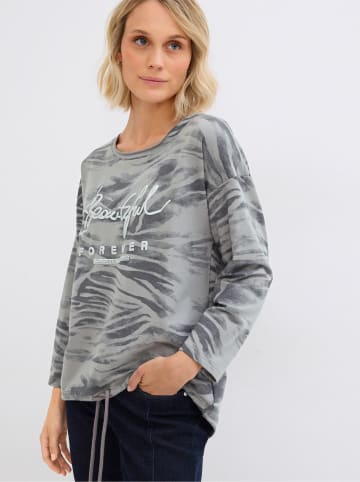 WITT WEIDEN Shirt in hellgrau-anthrazit