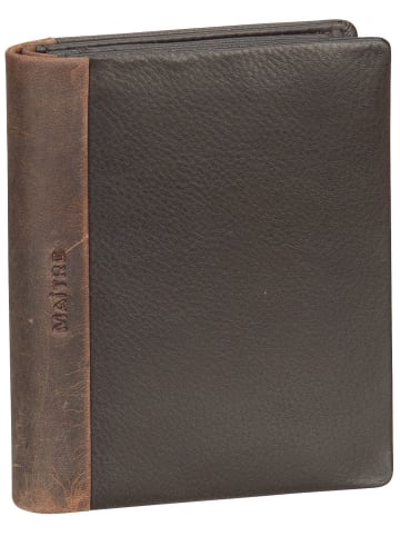 Maître Geldbörse Bundenbach Hainer Billfold V8 in Dark Brown