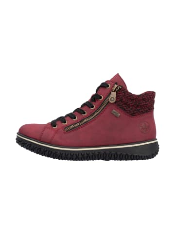 rieker Namur – Hochgeschnittene Sneaker mit Schnürung Rot