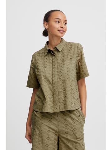 b. young Kurzarmhemd BYFENNI Baggy fit in Aloe