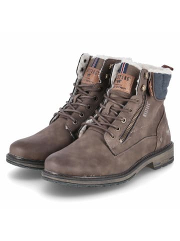 Mustang Stiefel mit Warmfutter in dunkelbraun