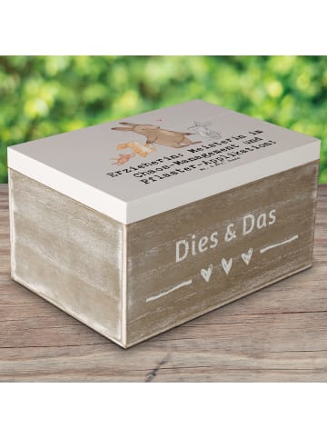 Mr. & Mrs. Panda Erinnerungsbox Erzieherin Chaos-Management mit ... in Grau Pastell