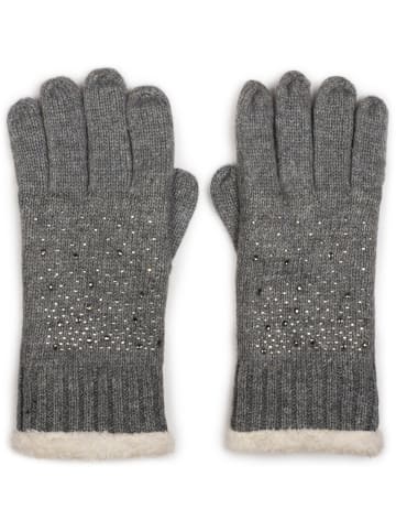 styleBREAKER Strickhandschuhe in Grau