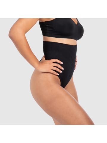 SMILODOX High Waist String Nysa in Schwarz