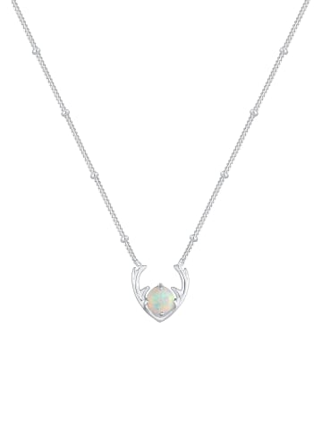 Elli Halskette 925 Sterling Silber Hirsch, Rentier, Trachtenschmuck in Silber