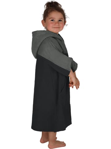 normani Kinder Badeponcho 2-5 Jahre Puwai in Schwarz