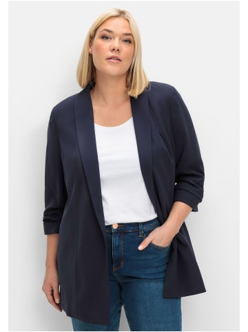 sheego Blazer in tiefblau