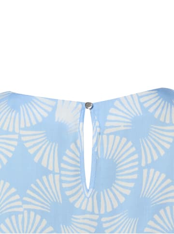 More & More Shirt in hellblau weiß