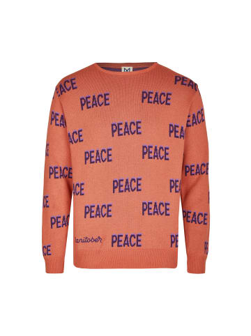 MANITOBER Peace Strickpullover in Rust