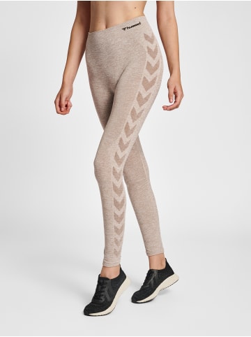 Hummel Leggings Hmlci Damen in DRIFTWOOD MELANGE