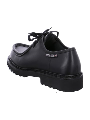 Mephisto Mokassin Schnürschuhe in Schwarz
