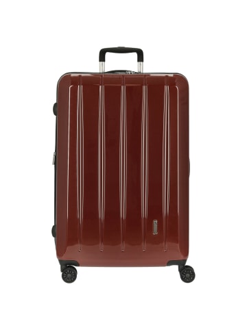 Check.In London 2.0 - 4-Rollen-Trolley 75 cm in carbon rot