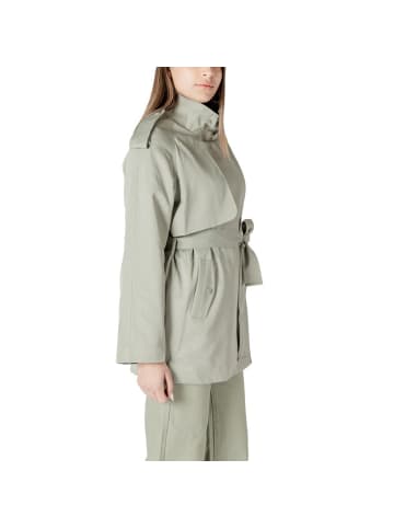 Morgan de Toi Grün Zweifarbig Baumwolle Parka
