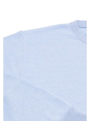Sidona Damen Pullover in Hellblau Melange