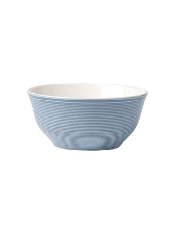 like. by Villeroy & Boch Bol Color Loop Horizon in blau