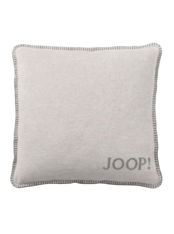 JOOP! JOOP! UNI-DOUBLEFACE Kissen 50x50 cm, Rauch-Graphit