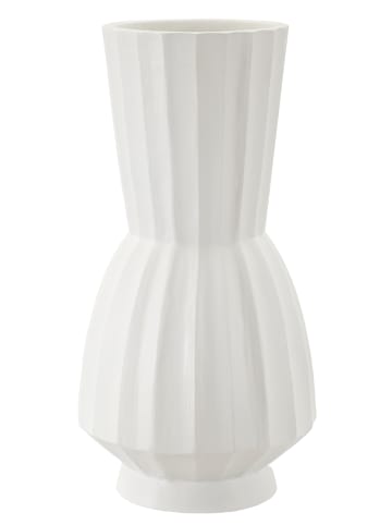 Mauro Ferretti Weiße Magnesiumvase, ø 25 x 50 cm