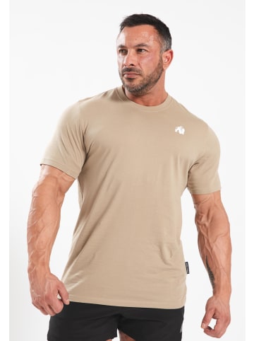 Gorilla Wear Oregon T-Shirt – Beige – 2XL
