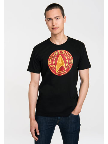 Logoshirt T-Shirt Star Trek - Starfleet Academy in schwarz