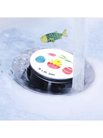 Mr. & Mrs. Panda Stöpsel Waschbecken Küken Schlüpfen ohne Spruch in Weiß