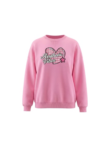 myMo Women Sweatshirt in Pink