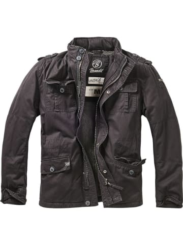 Brandit Winterjacke "Britannia Winter Jacket" in Schwarz