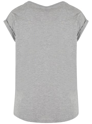 Urban Classics Urban Classics Damen Ladies Extended Shoulder Tee in grey