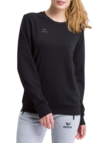 erima Sweatshirt in schwarz