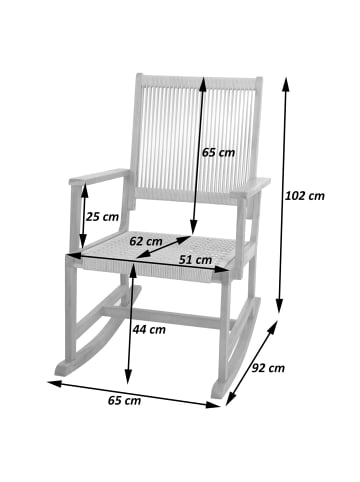 MCW Schaukelstuhl P73, Beige
