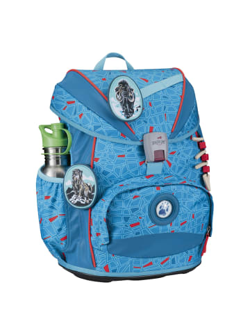 DerDieDas ErgoFlex Light Schulranzen-Set 5-teilig in Blue Ice