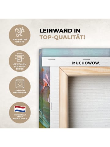 MuchoWow Leinwand bilder Abstrakte Farbexplosion (BxH)