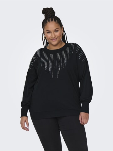 ONLY Carmakoma Sweatshirt in Black