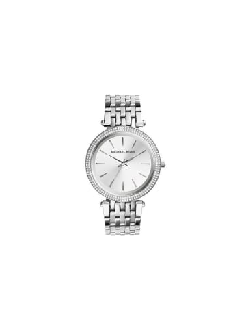 Michael Kors Damen Armbanduhr MK3190 Edelstahl Silberfarben