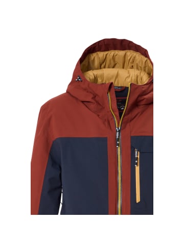 Killtec Funktionsjacke mit Kapuze in Kastanie