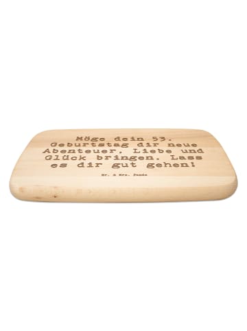 Mr. & Mrs. Panda Schneidebrett Holz Spruch 53. Geburtstag Abente... in Transparent