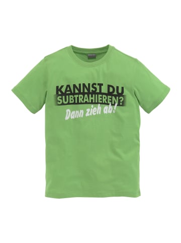 Kidsworld T-Shirt in lime-grün